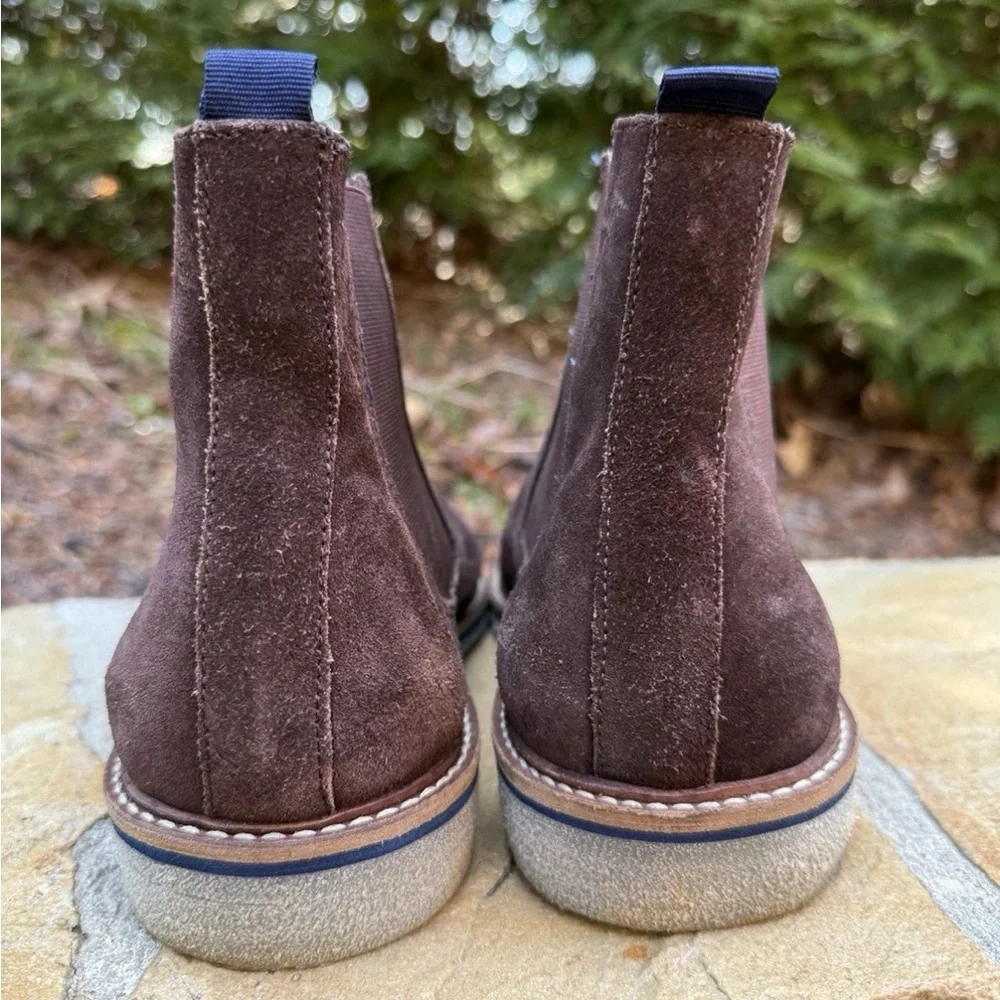 Walk London Men's Brown Suede Chukka Boots Sz 11
